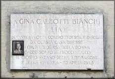 Placa Gina Galeotti Bianchi